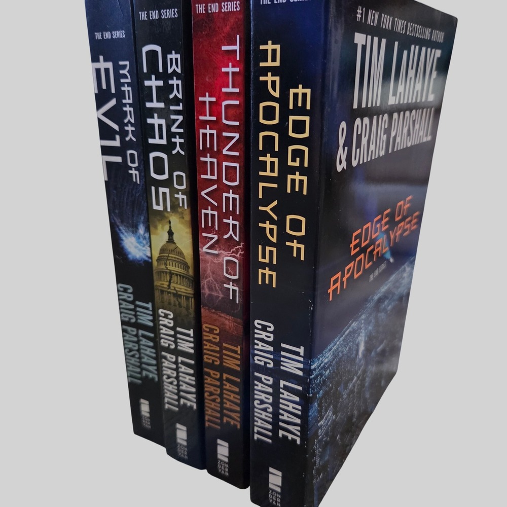 Tim LaHaye Craig Parshall The End Series 4 Book Set Edge of Apocalypse Zondervan